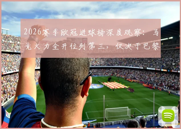 2026赛季欧冠进球榜深度观察：马竞火力全开位列第三，仅次于巴黎与拜仁，详解其进攻端表现