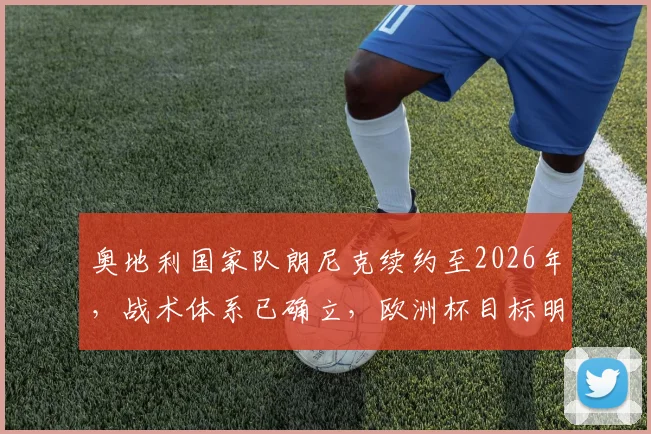 奥地利国家队朗尼克续约至2026年，战术体系已确立，欧洲杯目标明确